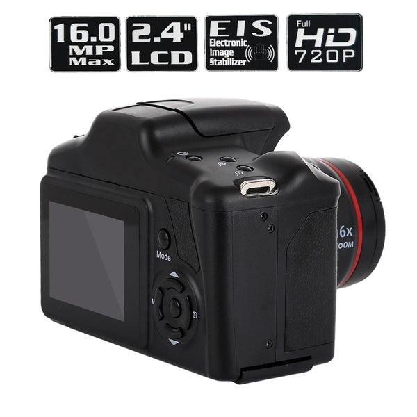 Hd Dv Slr Camera With 1.3Mp 2.4 Lcd 720P Recording And Eis Camera Drones