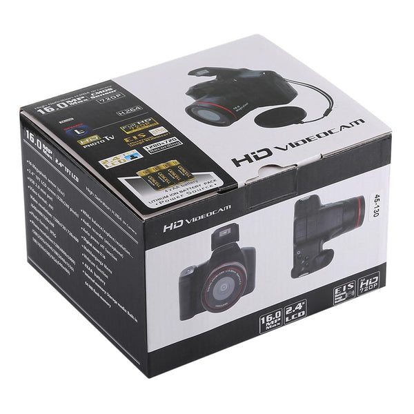 Hd Dv Slr Camera With 1.3Mp 2.4 Lcd 720P Recording And Eis Camera Drones