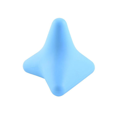 Silicone Thumb Massager For Muscle Relaxation And Fascia Quadratic Blue Massagers