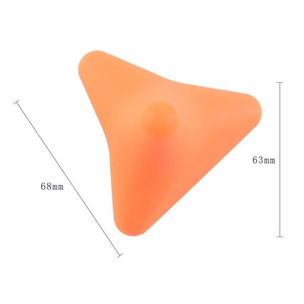 Silicone Thumb Massager For Muscle Relaxation And Fascia Quadratic Blue Massagers