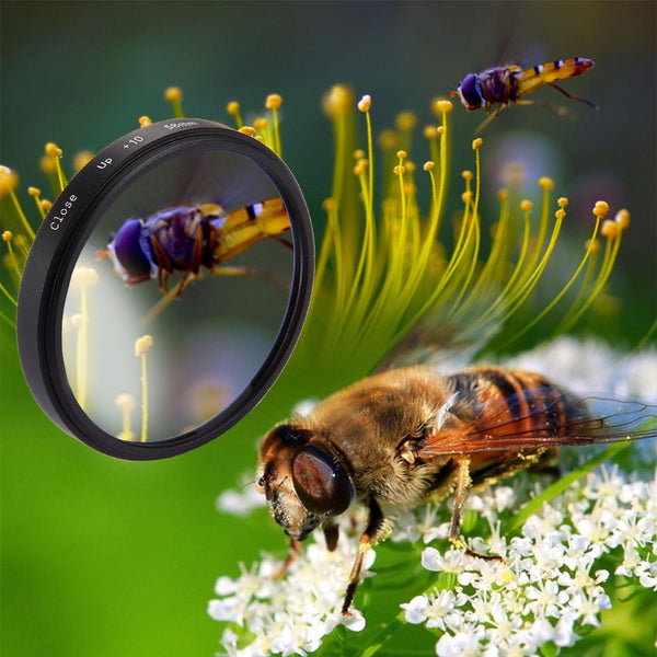 10X Close Up Lens Filter For Gopro Hero7 / 6 5 58Mm Dual Function Camera Drone Accessories