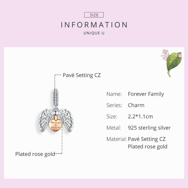 925 Sterling Silver Forever Home Charm Diy Bracelets Charms & Pendants