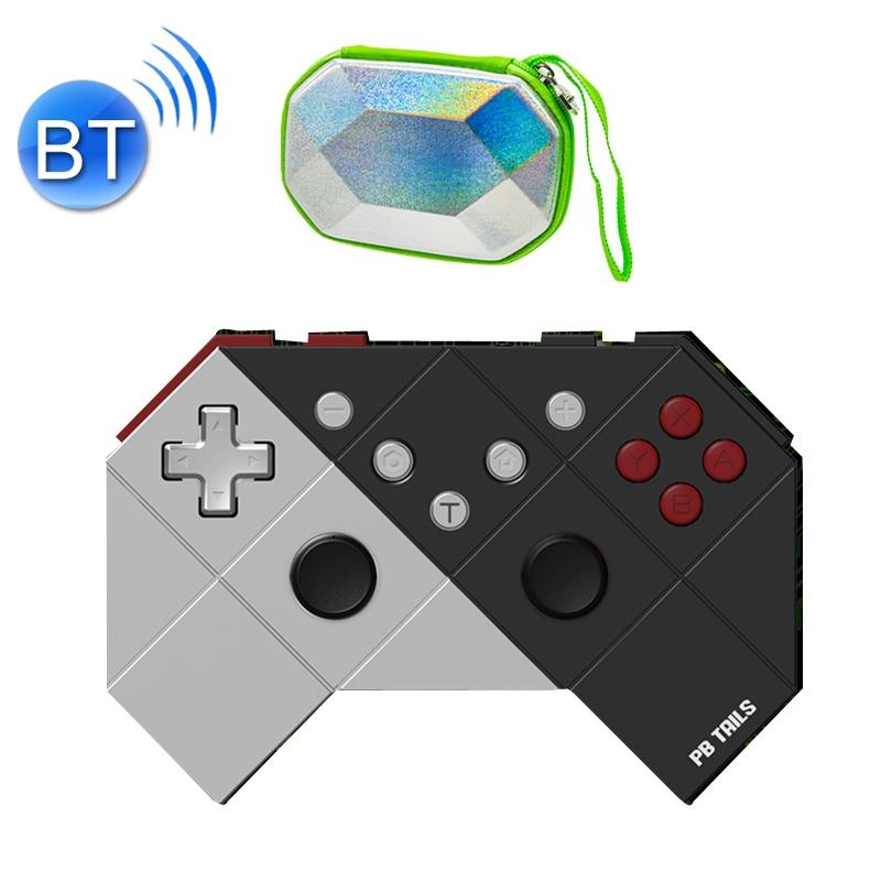 Deluxe Silver Gamepad For Switch Tooth Design Controllers & Attachments