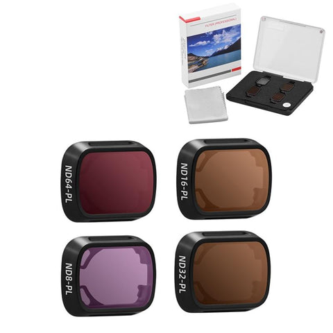 4 Piece Nd Filter Set For Dji Mini 3 / Pro Nd8pl Nd16pl Nd32pl Nd64pl 4Pcs/Set Nd8pl+Nd16pl+Nd32pl+Nd64pl Camera Drone Accessories