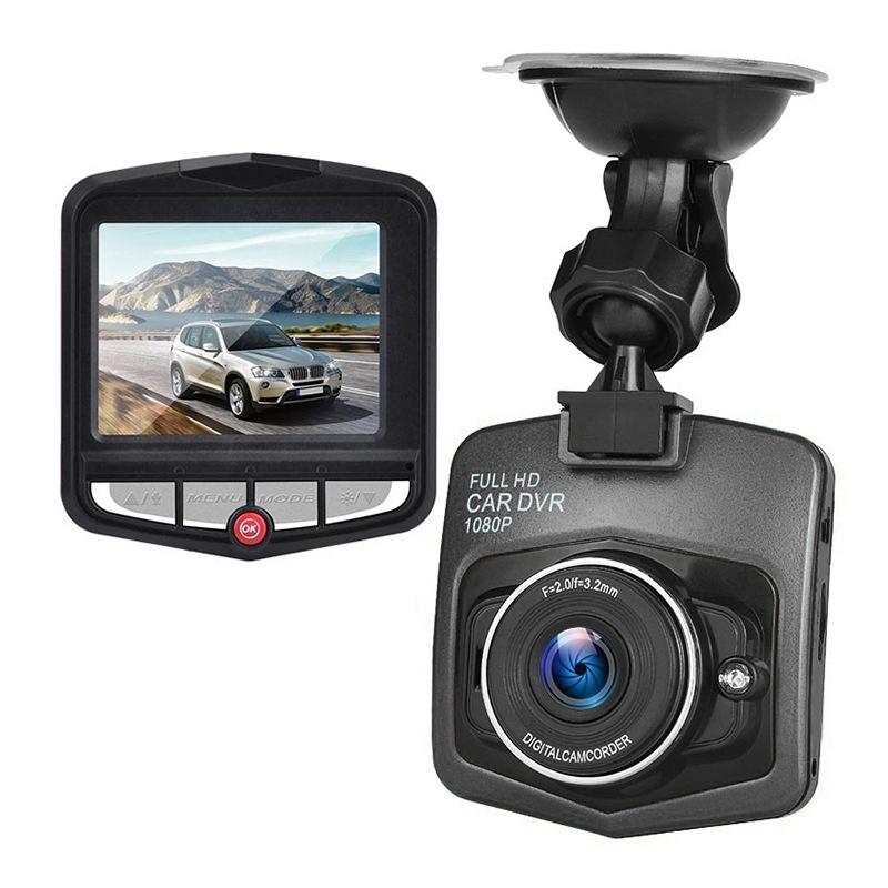 2.4 Car Dvr With Parking Monitoring & Loop Recording Black Rear View Monitors/Cams & Kits