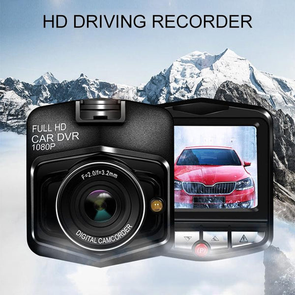 2.4 Car Dvr With Parking Monitoring & Loop Recording Black Rear View Monitors/Cams & Kits