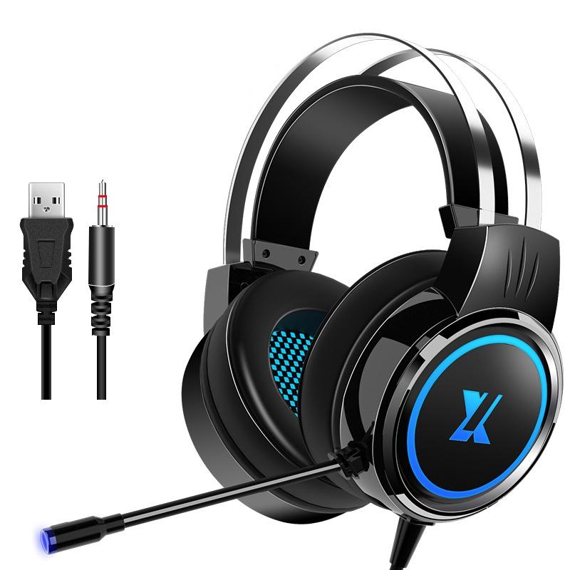 X8 Gaming Headset With Mic Black Headsets
