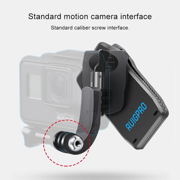Parallel Deals 360 Degree J Type Backpack Mount For Gopro Dji And Action Cameras Other Camera & Photo Accs