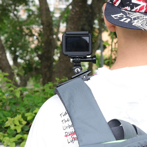 Parallel Deals 360 Degree J Type Backpack Mount For Gopro Dji And Action Cameras Other Camera & Photo Accs
