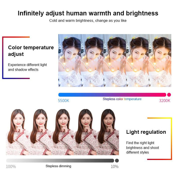 600 Led Flat Fill Light With Remote & Display Ttv Other Lighting & Studio