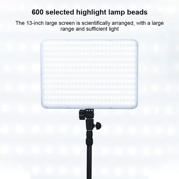 600 Led Flat Fill Light With Remote & Display Ttv Other Lighting & Studio