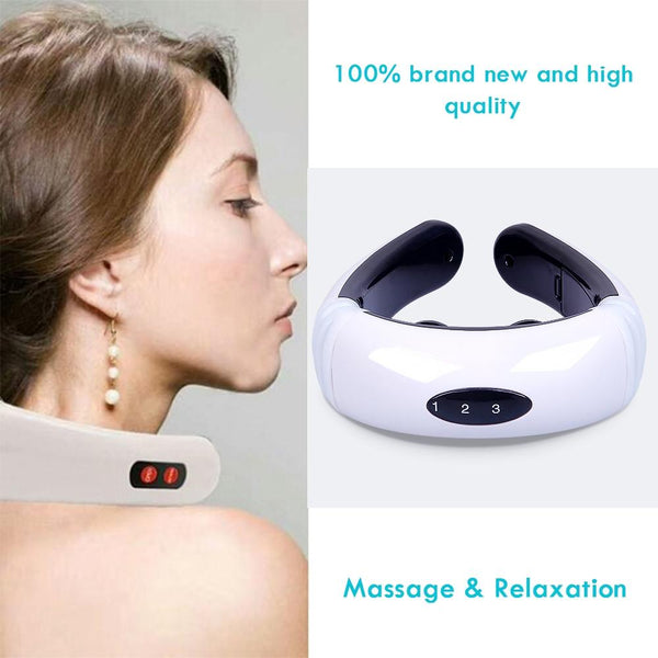 Electric Neck Massager Battery Powered Necklaces & Pendants