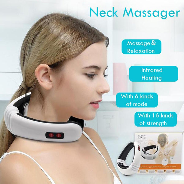 Electric Neck Massager Battery Powered Necklaces & Pendants