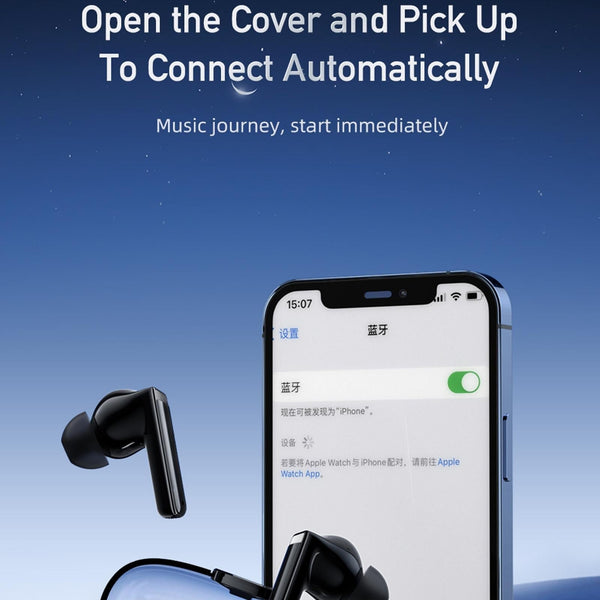 Wireless Gaming Bluetooth T52 Black Earbuds