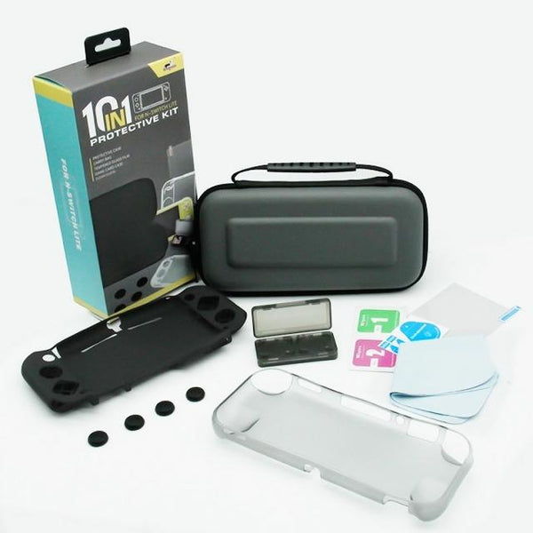 Switch Lite Protective Cover Set 10 Pieces Bags Skins & Travel Cases