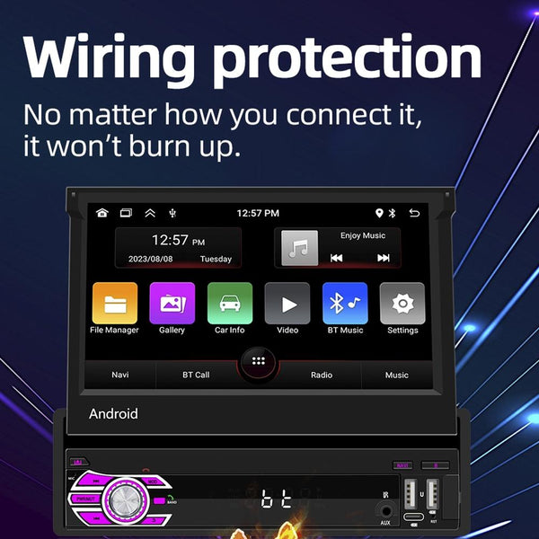 7 Inch Android Car Locator Technology Navigation Bluetooth Stereo Radio Mirror Link Fm Wifi Other Car Video