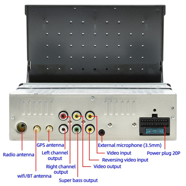 7 Inch Android Car Locator Technology Navigation Bluetooth Stereo Radio Mirror Link Fm Wifi Other Car Video