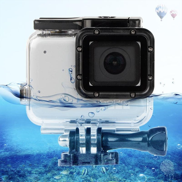 Waterproof Touch Back Cover For Gopro Hero7 White Silver Audio Video Accessory Camera Cases Bags & Covers