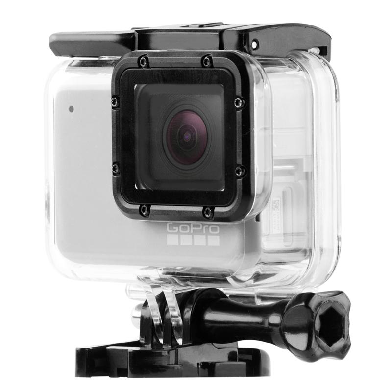 Waterproof Touch Back Cover For Gopro Hero7 White Silver Audio Video Accessory Camera Cases Bags & Covers