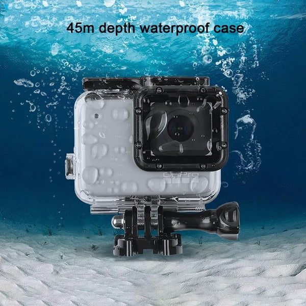 Waterproof Touch Back Cover For Gopro Hero7 White Silver Audio Video Accessory Camera Cases Bags & Covers