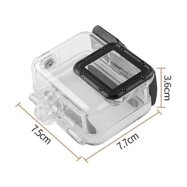 Waterproof Touch Back Cover For Gopro Hero7 White Silver Audio Video Accessory Camera Cases Bags & Covers