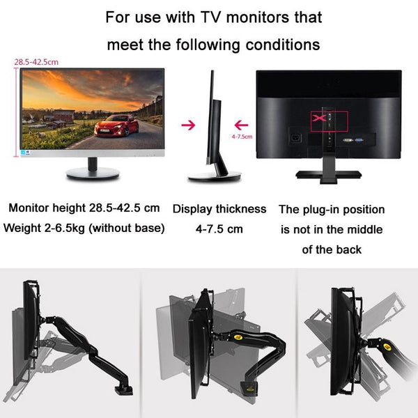 Fp 1 Non Hole Computer Monitor Stand Accessory Monitor Mounts & Stands