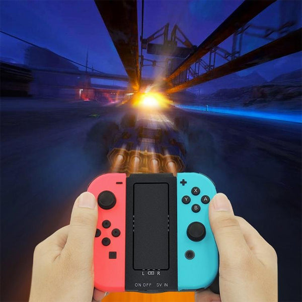 Joy Con Controller Grip With Charger Compact And Convenient Controllers & Attachments