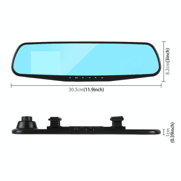 2.8 Vehicle Dvr With 480P Screen Display Other Car Video