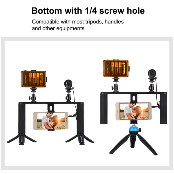 Smartphone Video Rig For Vlogging And Filmmaking Stabilizer Iphone Galaxy Huawei Xiaomi Htc Lg Google More Other Mobile Accessories