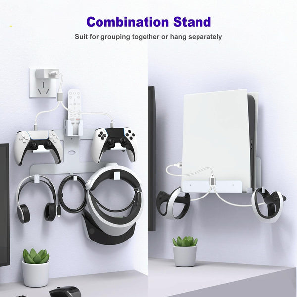 Jys Helmet Headset Storage Rack For Ps5 / Vr2 Series Other Video Game Accessories