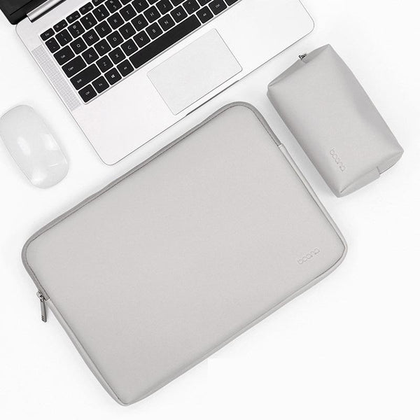 16 / 17 Inch Power & Gray Pu Leather Laptop Bag Laptop Cases & Bags