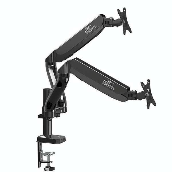 Double Screen Desktop Monitor Bracket Air Pressure Lift Monitor Mounts & Stands