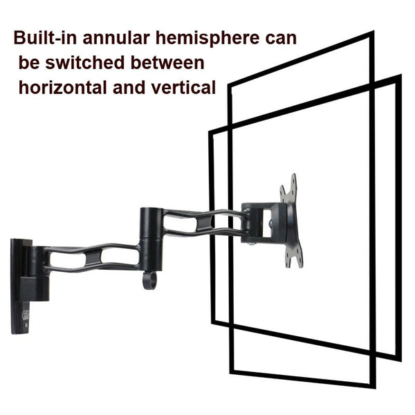 Telescopic Rotating Tv Wall Mount For Gibbon L33 Monitors Tv Stands & Mounts