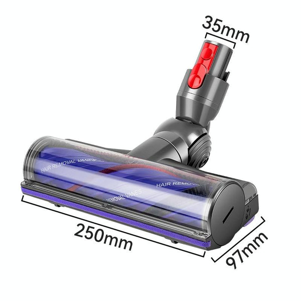 Soft Velvet Roller Direct Drive Brush Head For Dyson Vacuum V7 / V8 V10 V11 Vacuum Cleaner Parts