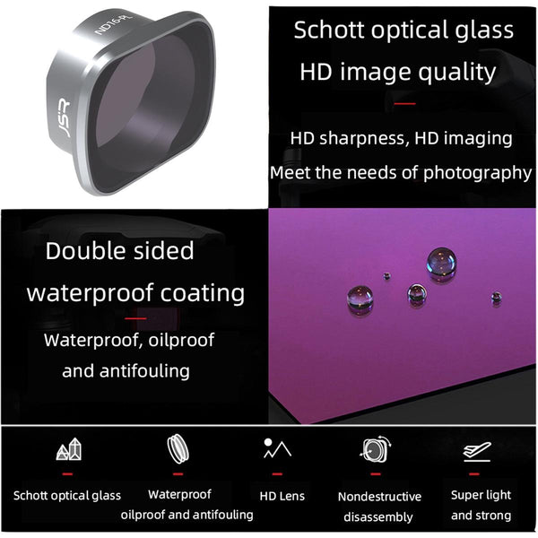Aluminum Alloy Frame For Dji Fpv Lens Filter Camera Drone Accessories