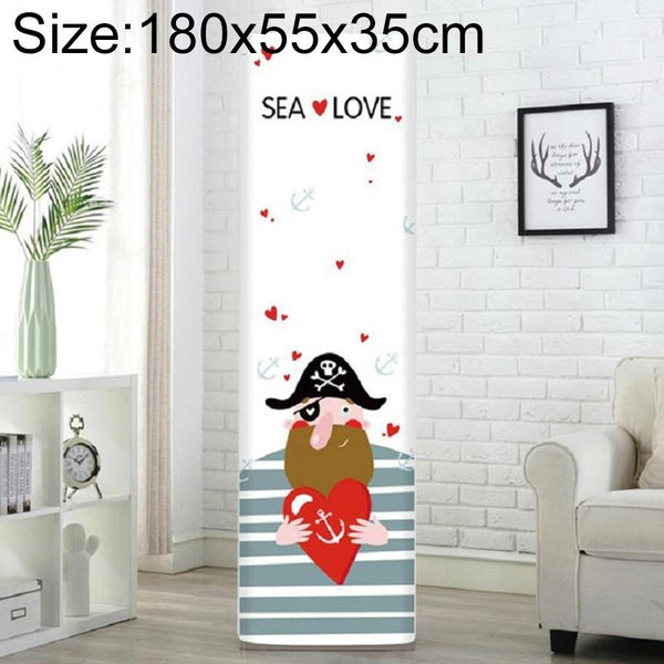 180X55x35cm Pirate Fabric Dust Cover For Vertical Cabinet Air Conditioners Garment Bags
