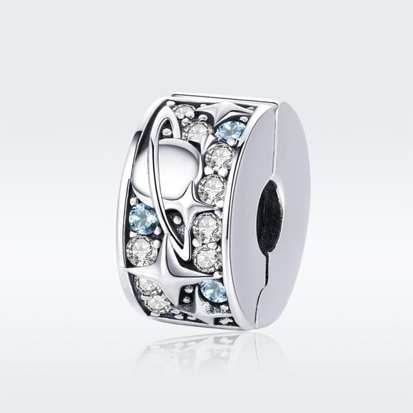 925 Sterling Silver Planet Beads For Diy Necklace Charms & Pendants