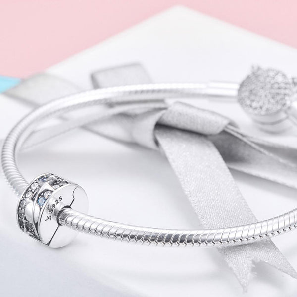 925 Sterling Silver Planet Beads For Diy Necklace Charms & Pendants