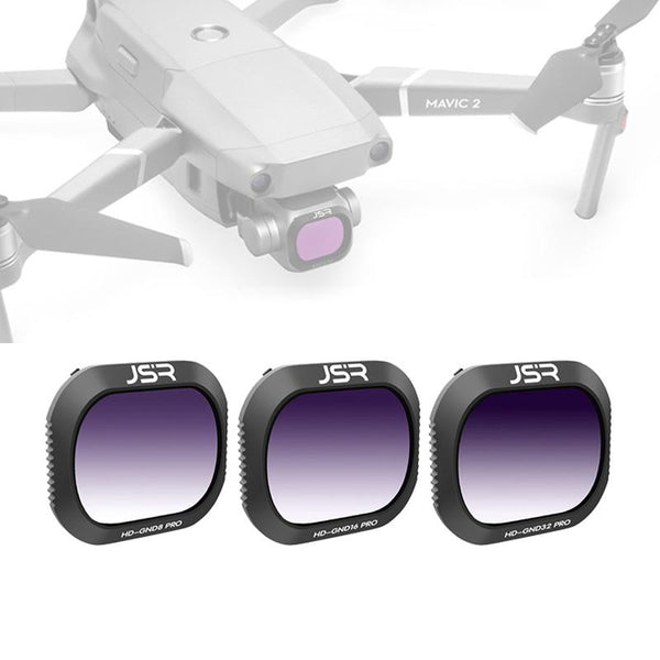 Gradient Lens Filter For Dji Mavic 2 Pro 3 In 1 Camera Drone Accessories
