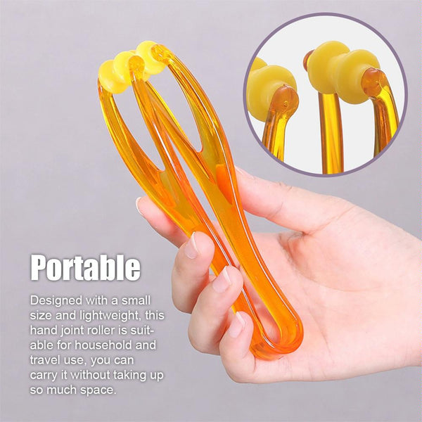 Convenient Finger Massager Tool Orange Massagers