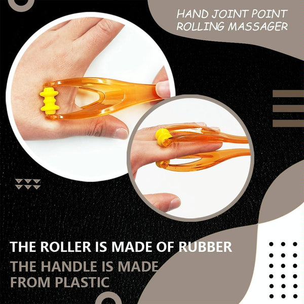 Convenient Finger Massager Tool Orange Massagers