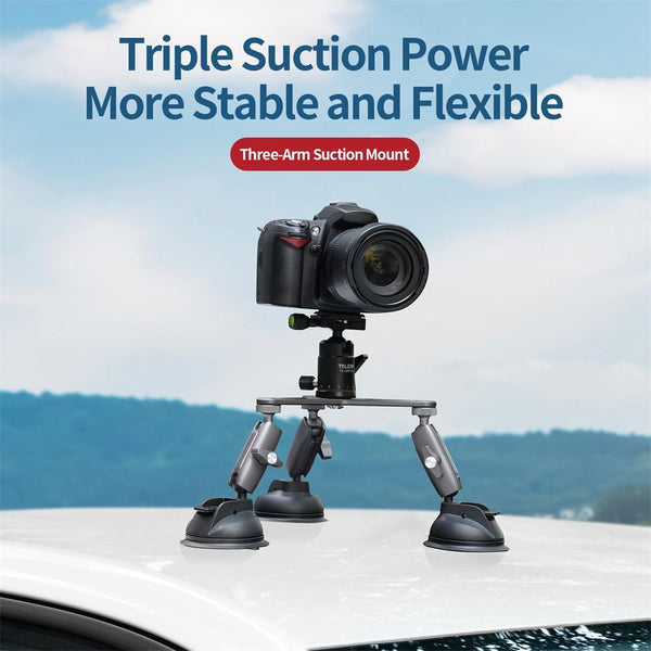 Car Mount For Action Camera With Suction Cup Suitable Audio And Video Use Other Camera & Photo Accs