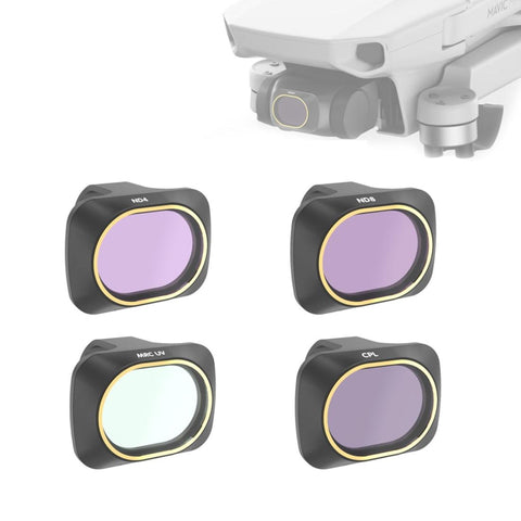 4 In 1 Lens Filter For Dji Mavic Mini Uv Cpl Nd4 Nd8 Camera Drone Accessories