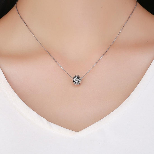 925 Sterling Silver Stylish Beaded Bracelet Accessories Charms & Pendants