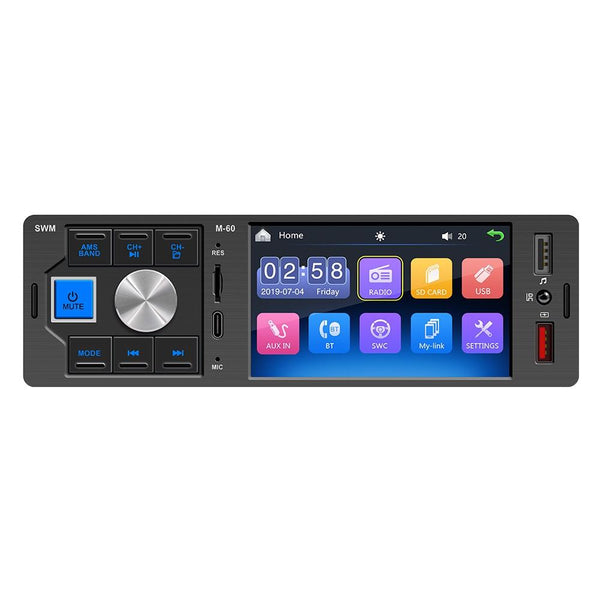 4 Inch Touch Car Radio Bluetooth Mp5 Player + Remote Other Car Audio