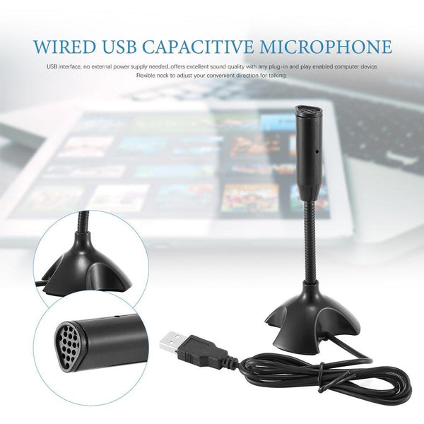 Mini Usb Microphone Stand For Pc Recording Microphone Holders & Stands