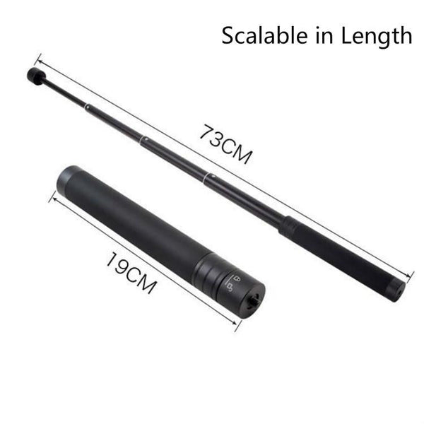 Telescopic Extension Rod For Handheld Three Axis Gimbal Stabilizer 19Cm To 73Cm Stabilizers