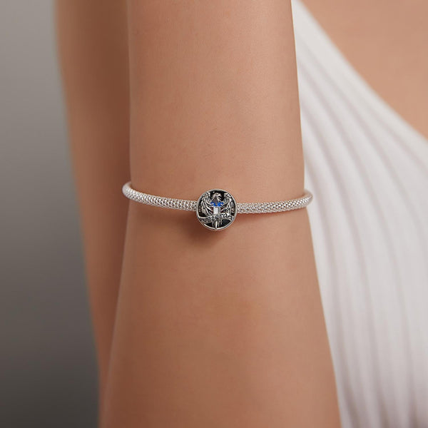 925 Sterling Silver Eagle Beads For Diy Bracelets & Necklaces Charms & Pendants