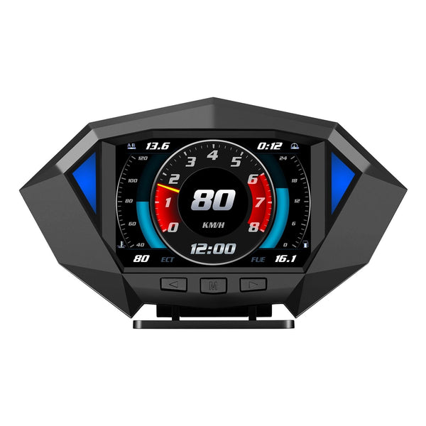 Smart Car Obd2 Locator Technology Hud Speedometer 3.5 Inch Display Other Instruments & Gauges