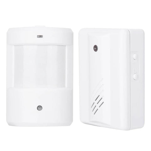 Wireless Doorbell With Electro Guard Ir Detection White Smart Doorbells